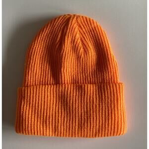 Fashion Nova Beanie Orange Adult One Size- NWT